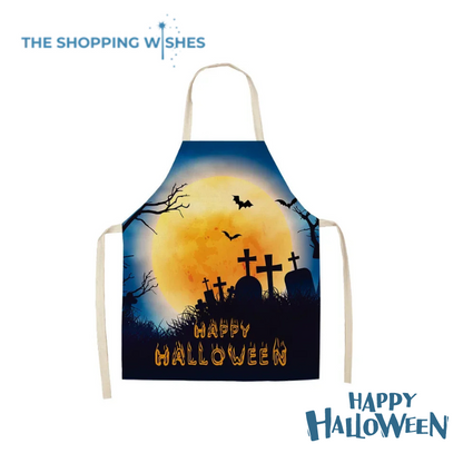 Unisex Halloween Kitchen Aprons