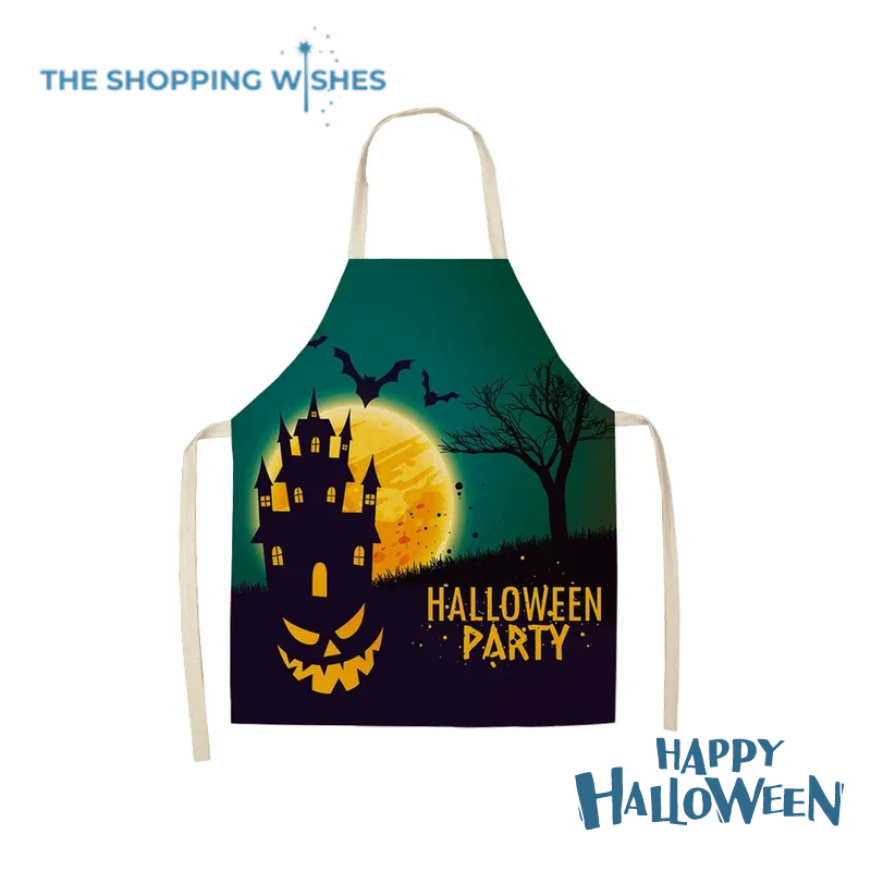 Unisex Halloween Kitchen Aprons