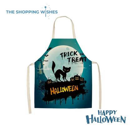 Unisex Halloween Kitchen Aprons