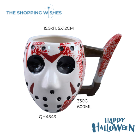 Creative Horror Mask Ceramic Mug