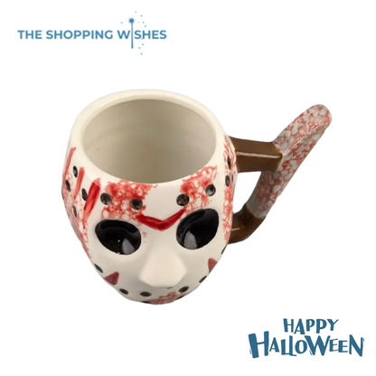 Creative Horror Mask Ceramic Mug