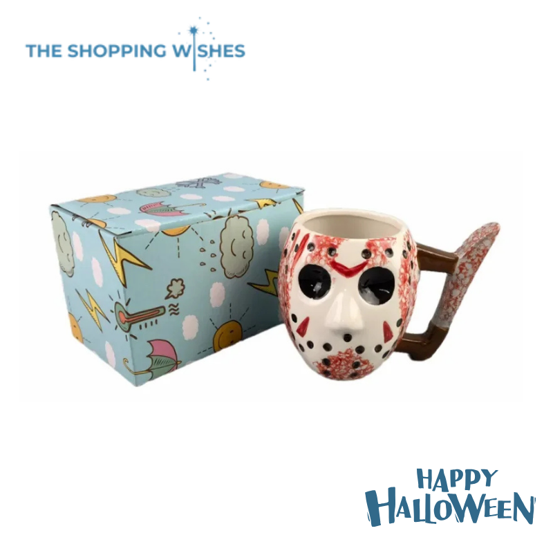 Creative Horror Mask Ceramic Mug