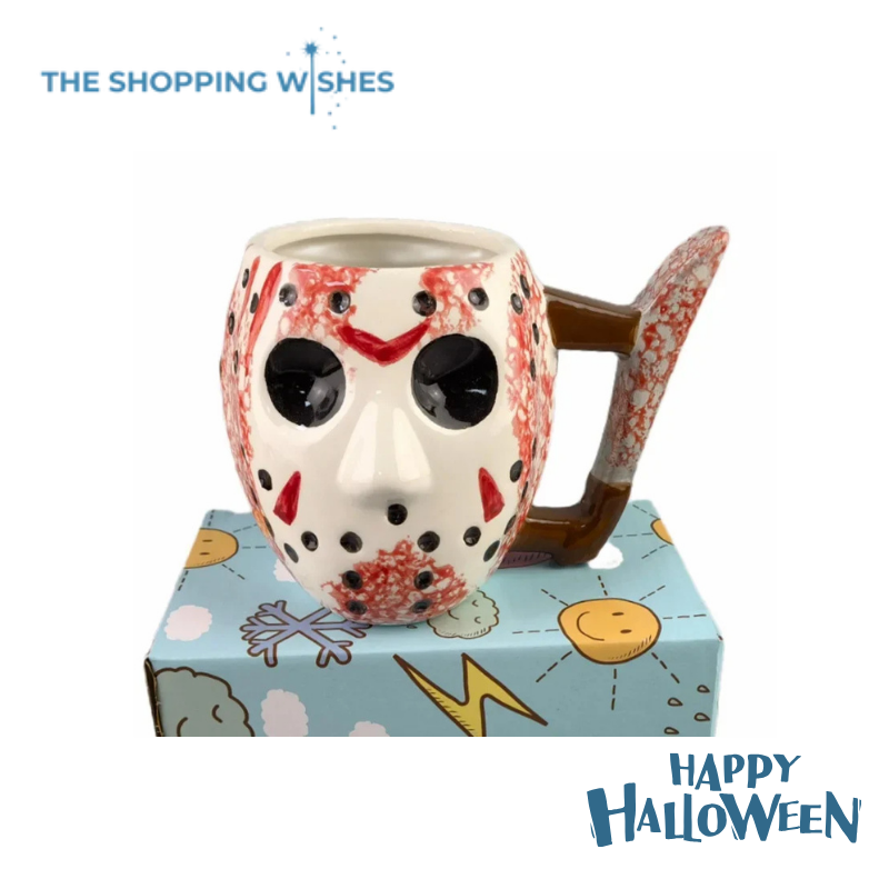 Creative Horror Mask Ceramic Mug