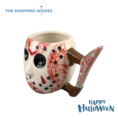 Creative Horror Mask Ceramic Mug