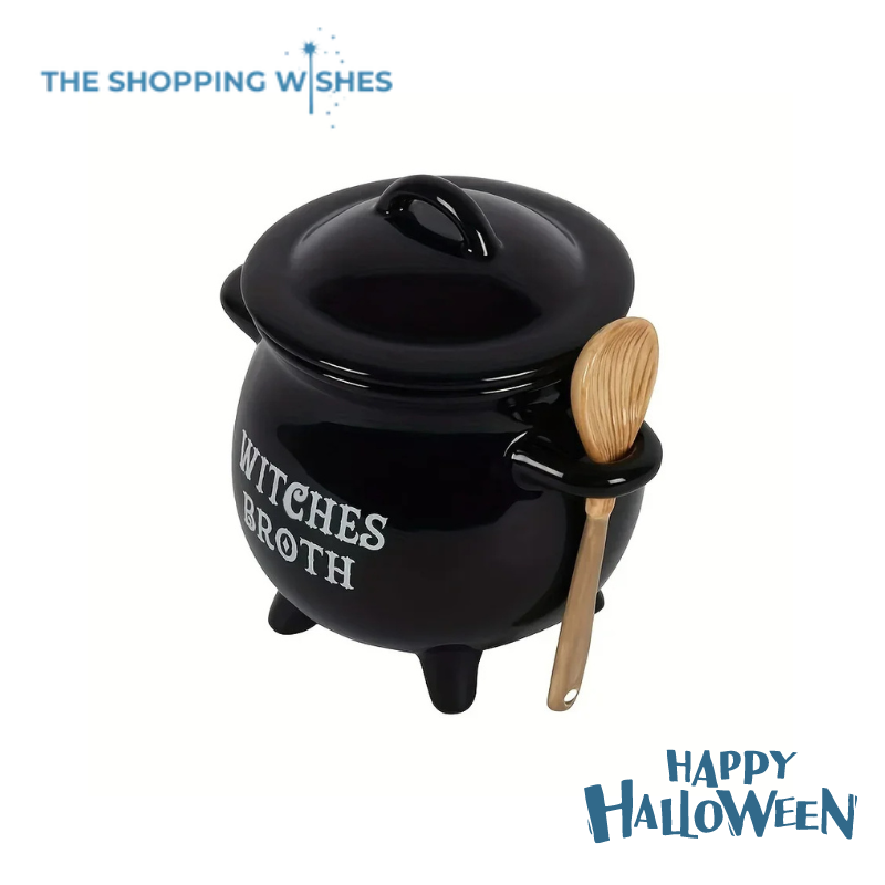 Halloween Witches Ceramic Stockpot Set