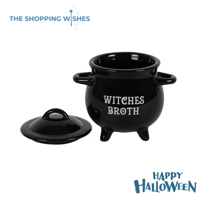 Halloween Witches Ceramic Stockpot Set