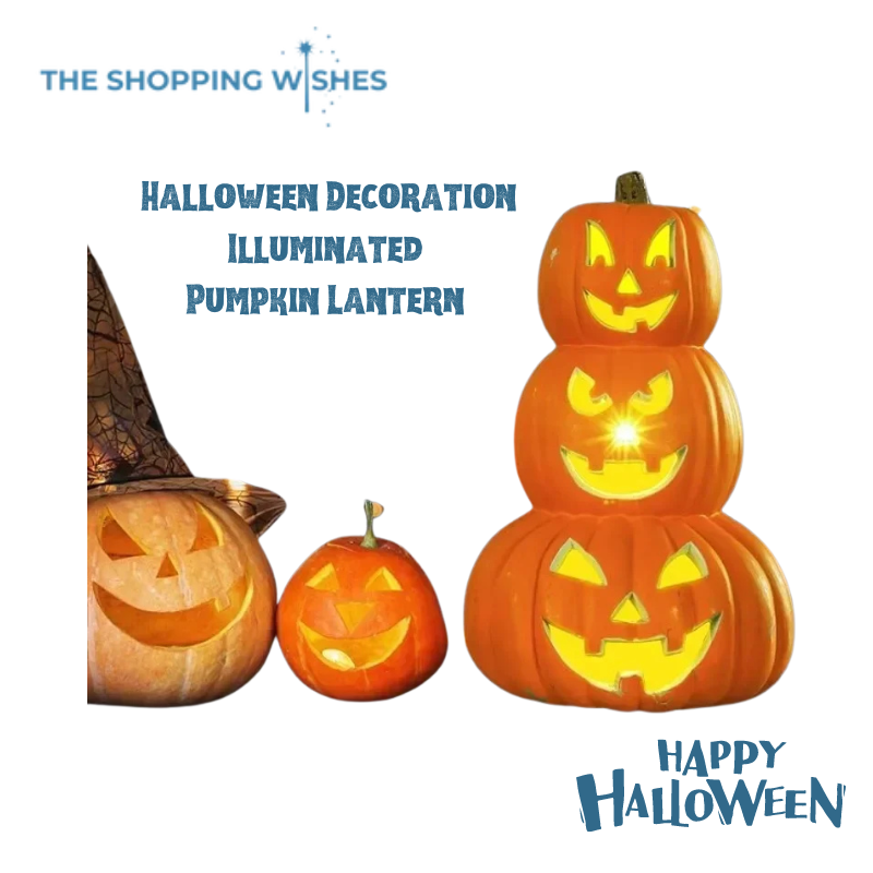 Pumpkin Led Lamp Lantern Decoration