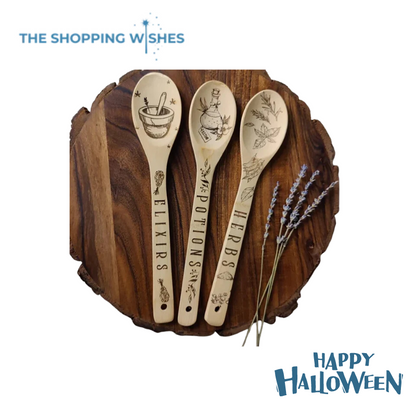 Set of 3 Witch Decorative Spoon