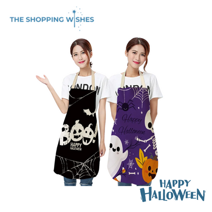 Unisex Halloween Kitchen Aprons