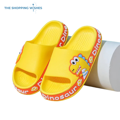 Cartoon Dinosaur Summer Children Slippers