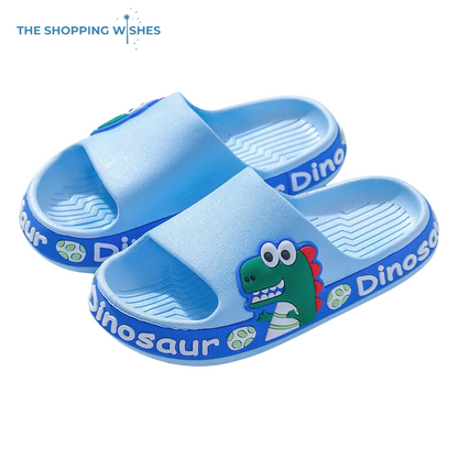 Cartoon Dinosaur Summer Children Slippers