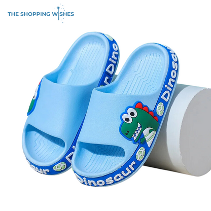 Cartoon Dinosaur Summer Children Slippers