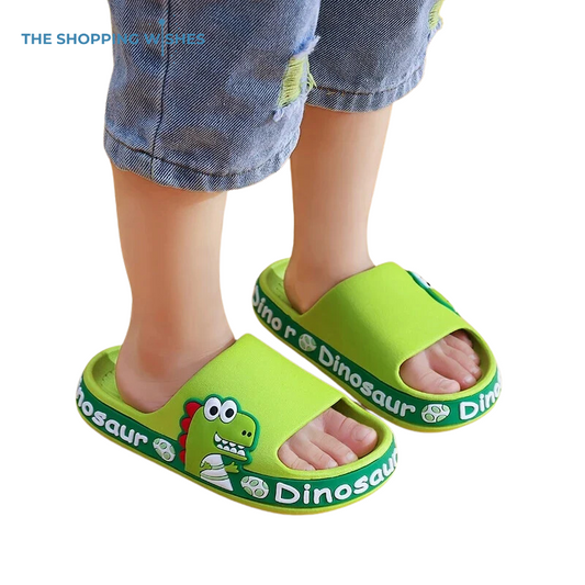 Cartoon Dinosaur Summer Children Slippers