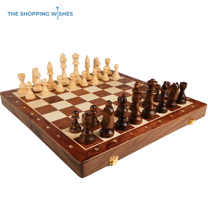 Classic Wooden Chess Board Game