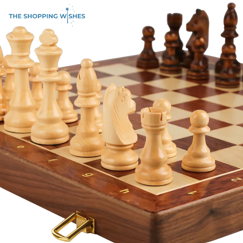 Classic Wooden Chess Board Game