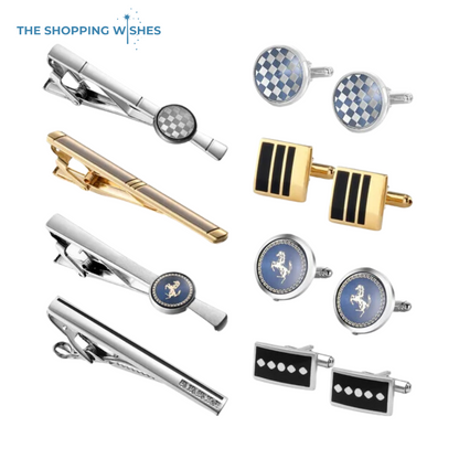 Cufflinks 4 Sets For Men