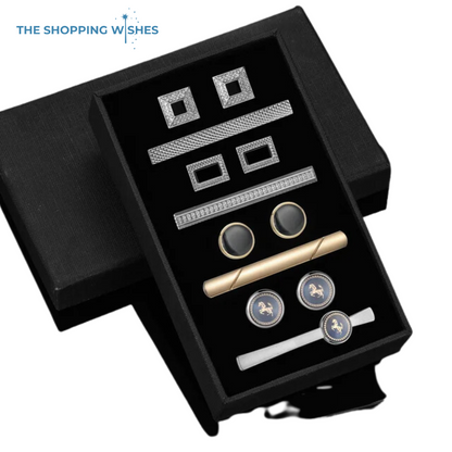 Cufflinks 4 Sets For Men