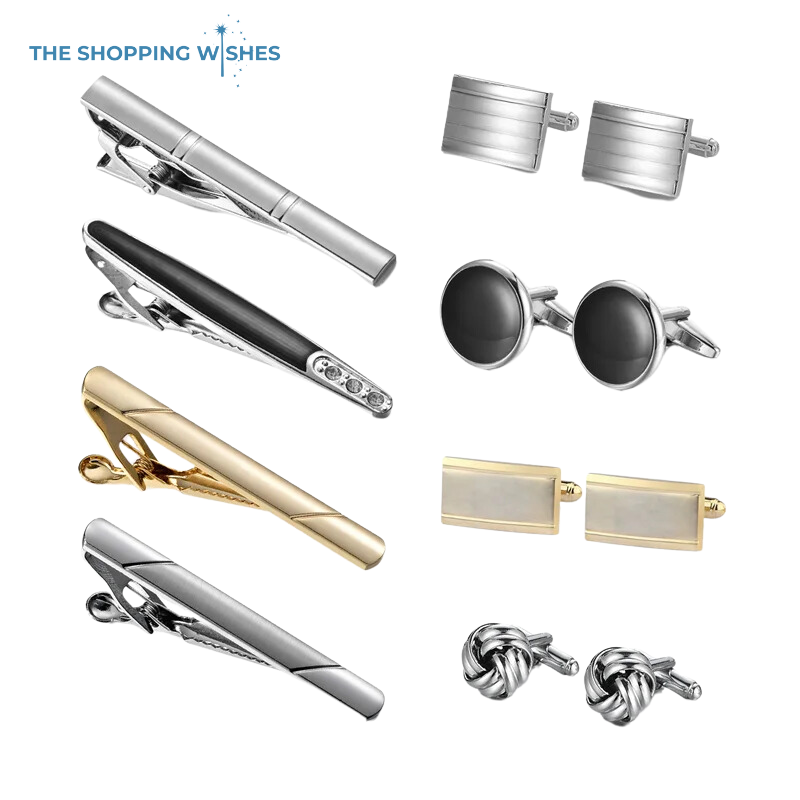 Cufflinks 4 Sets For Men