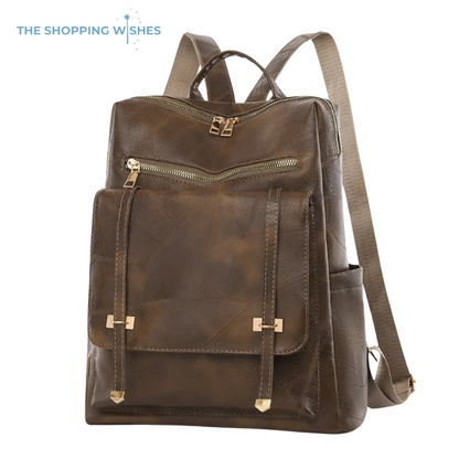 Leather Backpacks For Women Fashion