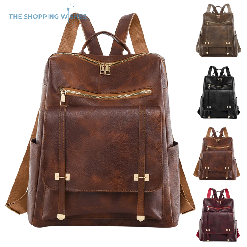 Leather Backpacks For Women Fashion