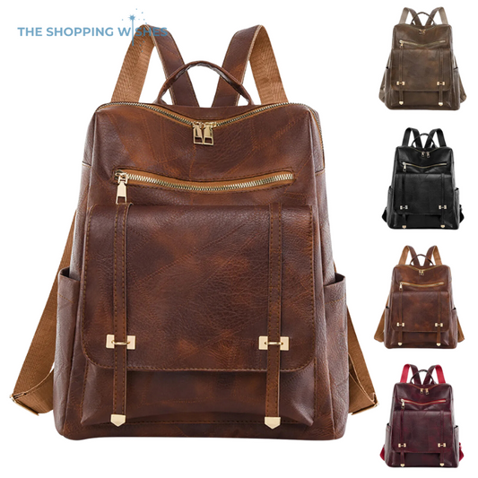 Leather Backpacks For Women Fashion