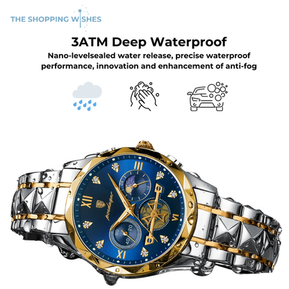 Luxury Man Wristwatch Waterproof