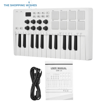 Mini 25-Key MIDI Keyboard