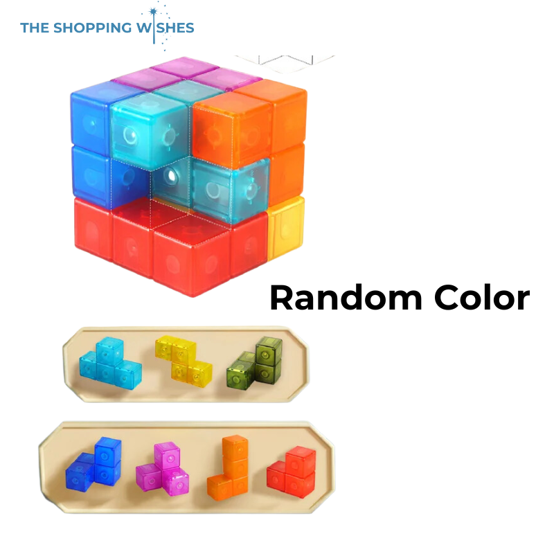 Multicolor Magnetic Building Blocks Unisex