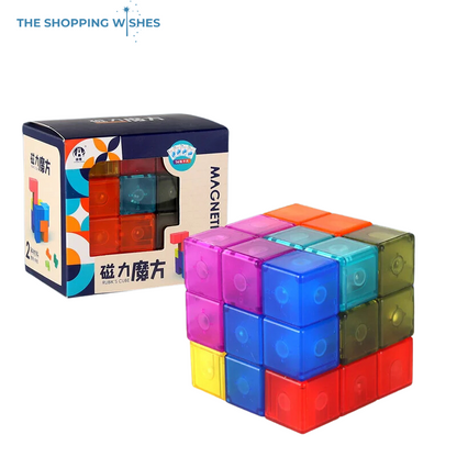 Multicolor Magnetic Building Blocks Unisex