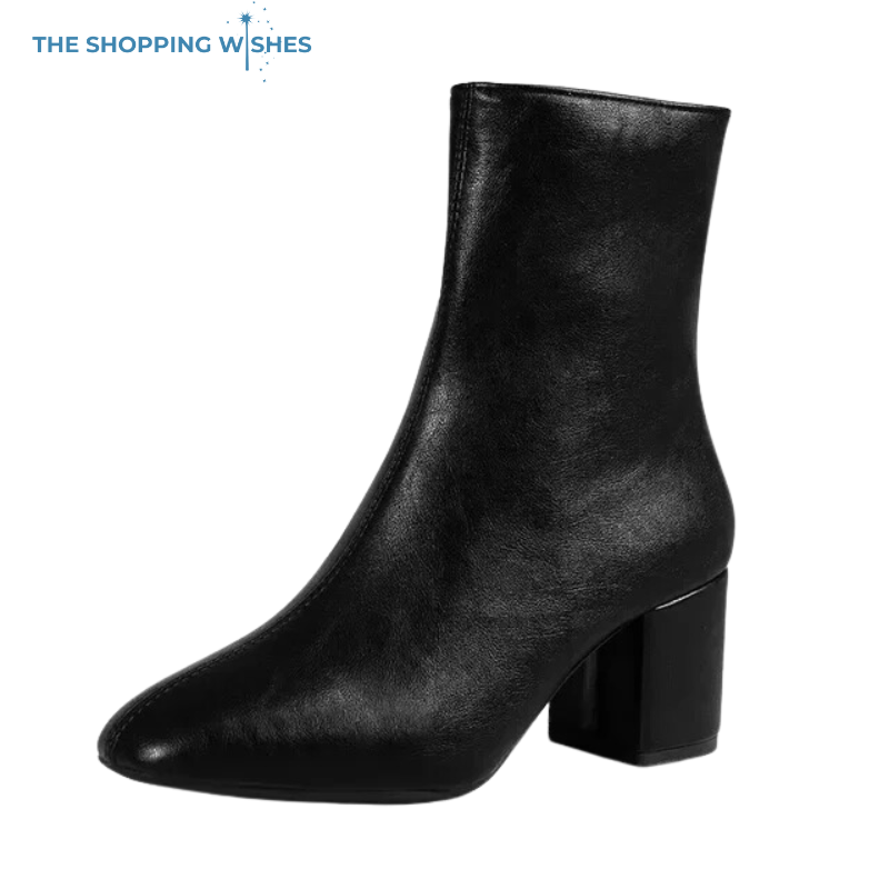 Side Zipper Boots for Women