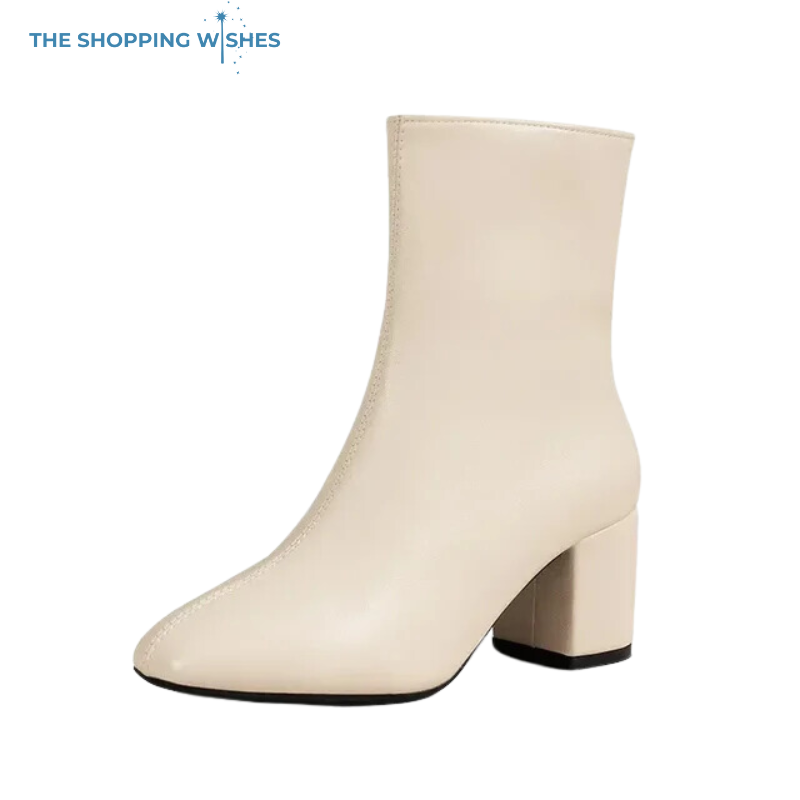 Side Zipper Boots for Women