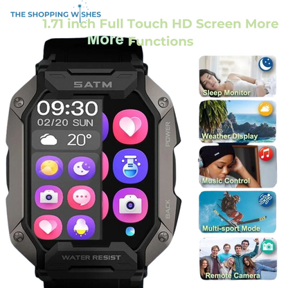 Smart Watch 5ATM Waterproof