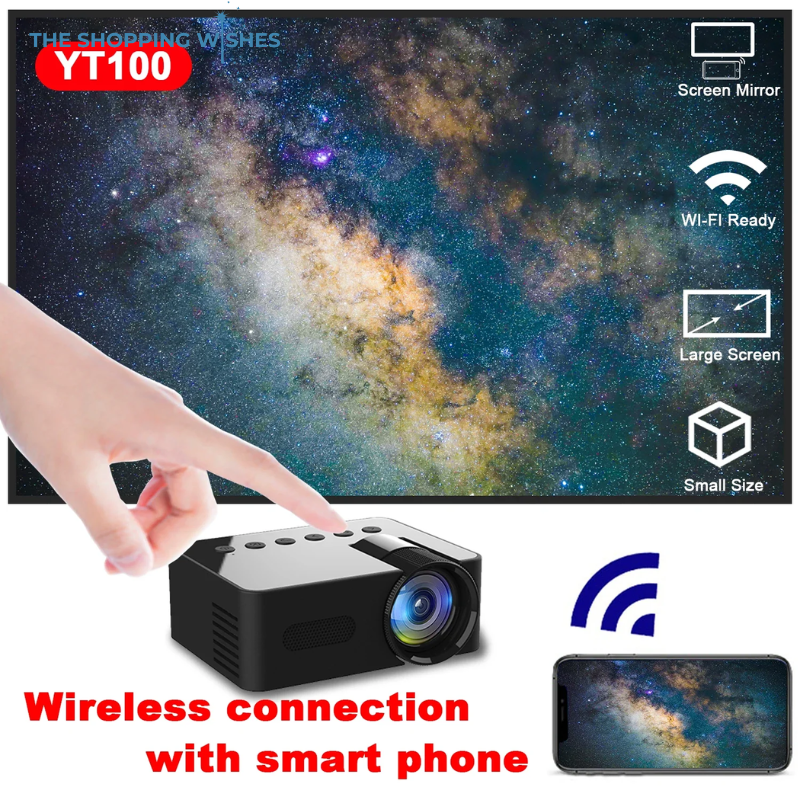 YT100 Mini Portable Projector